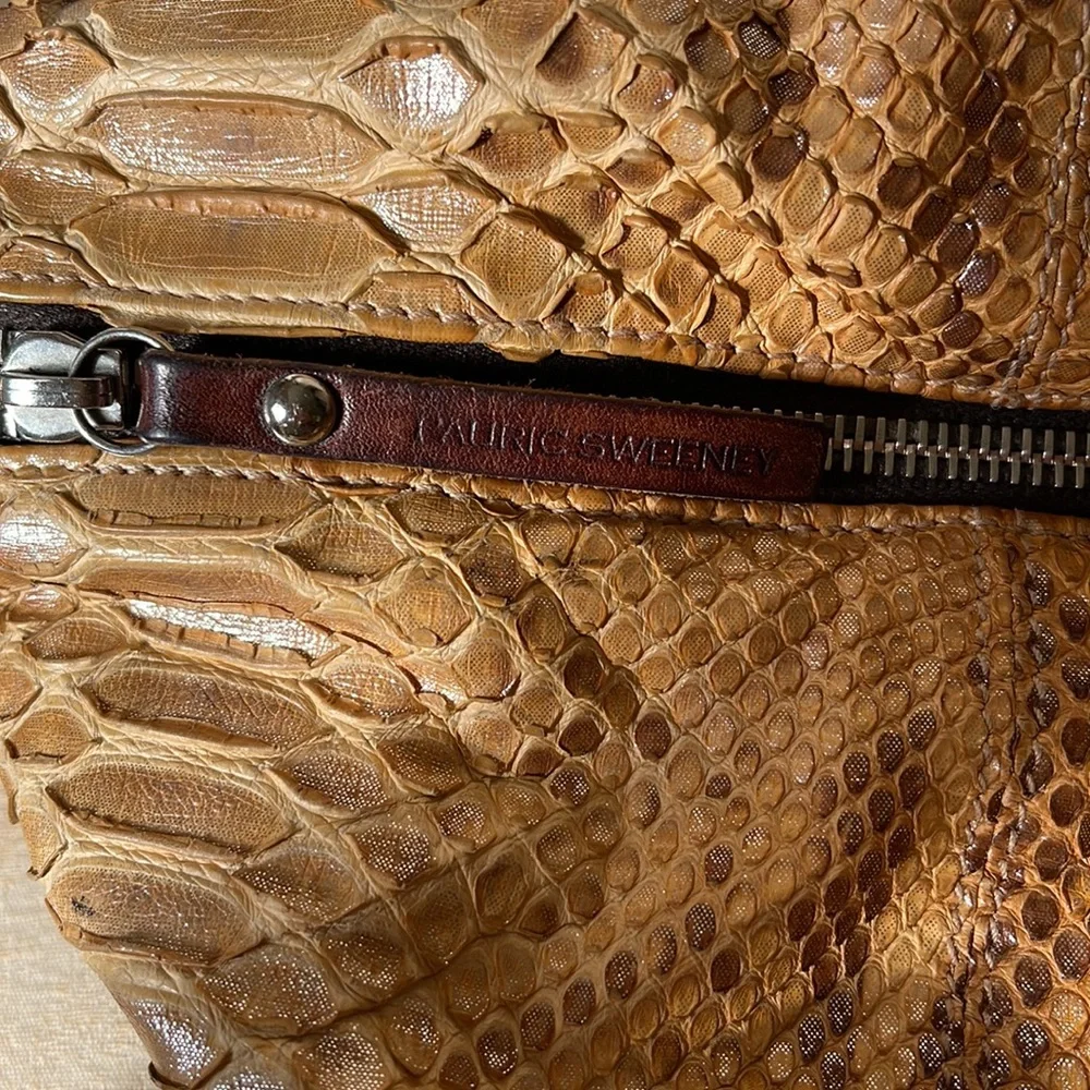 Pauric Sweeney Python Handbag- Authentic - Picture 7 of 8